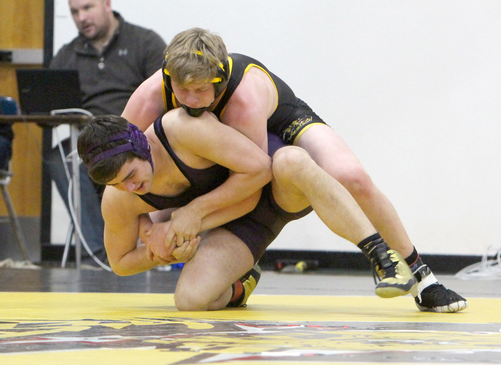 Division 3 wrestling regionals at Cadott 2-9-19